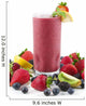 Berry Smoothie Wall Decal Design 1