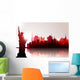 New York Skyline Vector Wall Decal