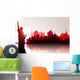 New York Skyline Vector Wall Decal