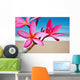 Plumeria Flowers Beach Wall Decal