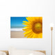 Sunflower Beach Wall Decal