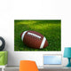 American Football on Grass Wall Decal