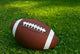 American Football on Grass Wall Decal