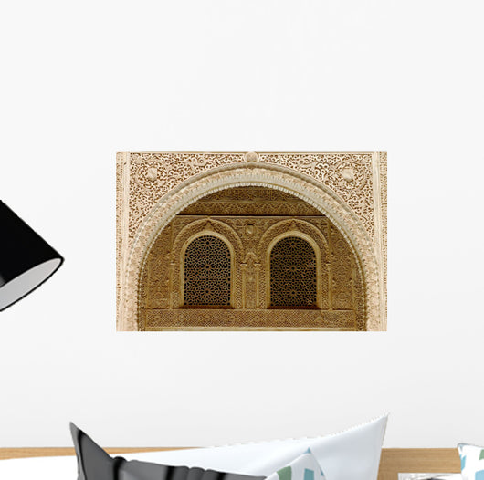 Moorish Engraving and Facade Wall Decal