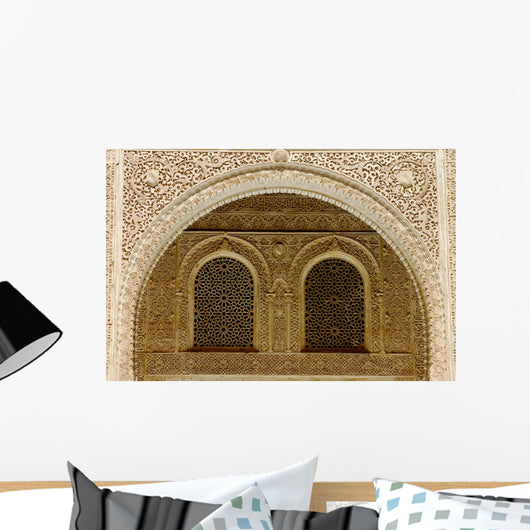 Moorish Engraving and Facade Wall Decal