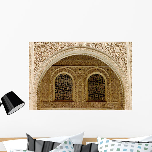 Moorish Engraving and Facade Wall Decal