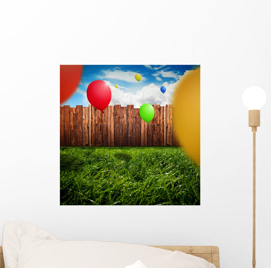 Garden Party Wall Decal