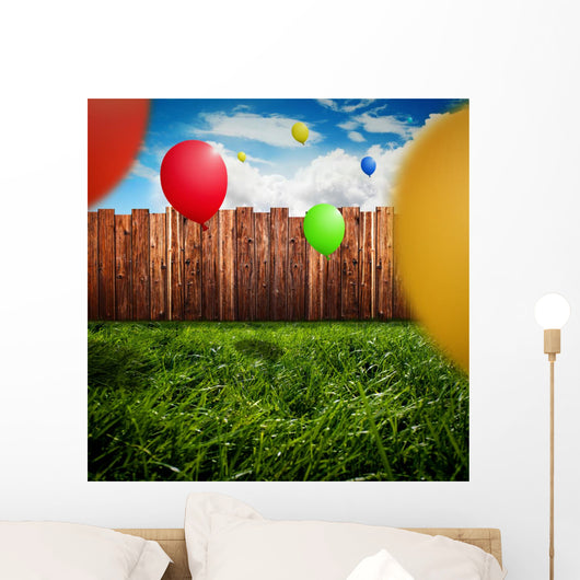 Garden Party Wall Decal