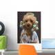 Curly Dog Wall Decal