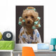 Curly Dog Wall Decal