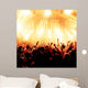 Concert Crowd Front Bright Wall Decal