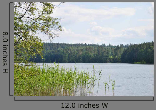 Jezioro Mazury Lake Wall Decal