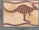 Kangaroo Painting Aboriginal Style Wall Decal