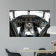 Airplane Cockpit Wall Decal