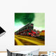 Old Steam Train Engine Wall Decal