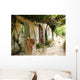 Greek Courtyard with Grapevine Wall Decal