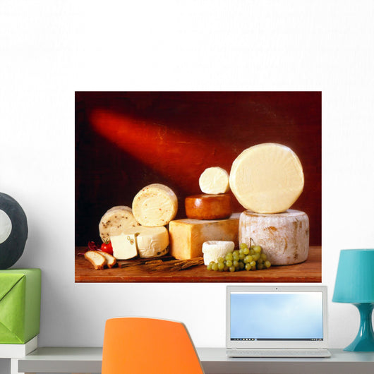 Sicilian Cheeses Wall Decal