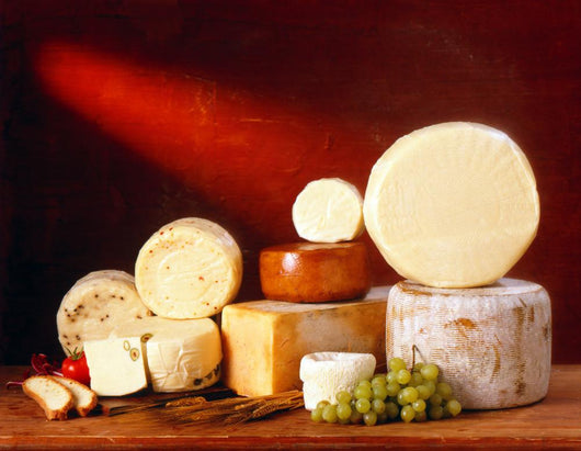 Sicilian Cheeses Wall Decal