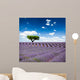 Provence France Lavender Wall Decal Design 1
