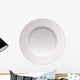 White China Dinner Plate Wall Decal