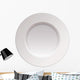 White China Dinner Plate Wall Decal