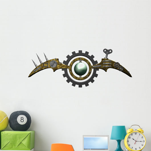Steampunk Installation Wall Decal