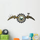 Steampunk Installation Wall Decal
