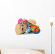 Beach Items Wall Decal