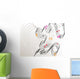 Stylish with Stave and Wall Decal