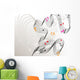 Stylish with Stave and Wall Decal