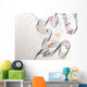 Stylish with Stave and Wall Decal