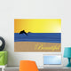 Beautiful Beach Postcard Wall Decal