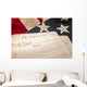 American Constitution Flag Selective Wall Decal