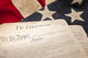American Constitution Flag Selective Wall Decal
