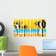 Summer Wall Decal Design 2
