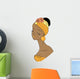 African Beauty Wall Decal