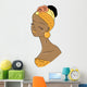 African Beauty Wall Decal