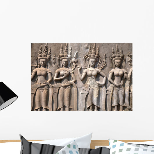 Historic Rock Art Goddess Wall Decal