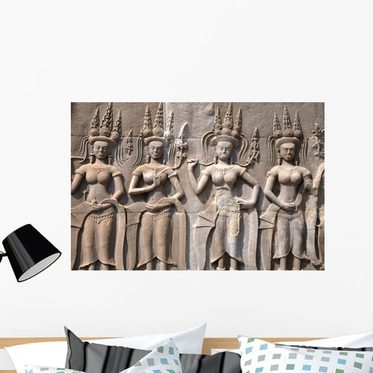 Historic Rock Art Goddess Wall Decal