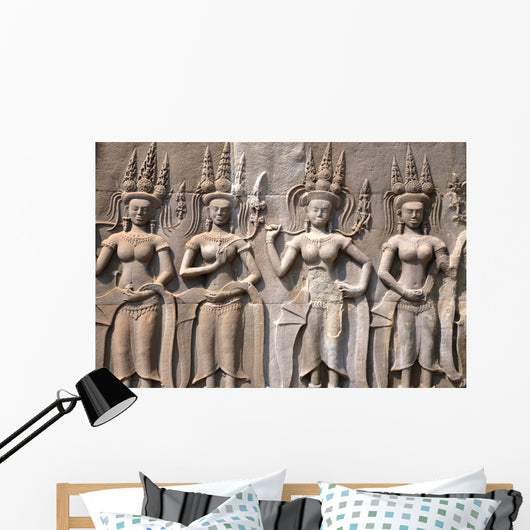 Historic Rock Art Goddess Wall Decal