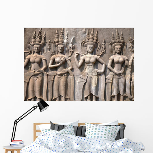 Historic Rock Art Goddess Wall Decal