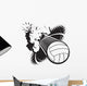 Sonic Boom Volleyball Wall Decal