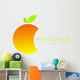 Logo Orange Wall Decal