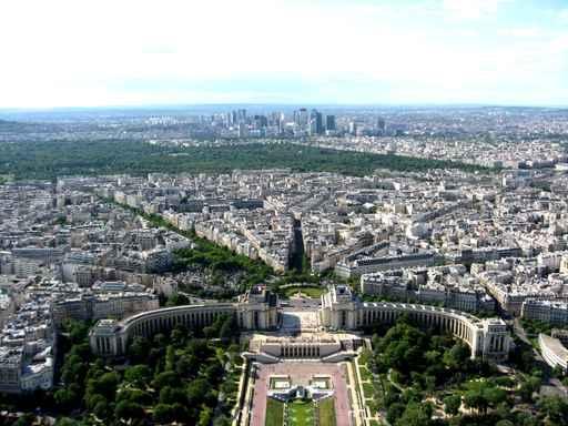 Aerial Paris Wall Decal