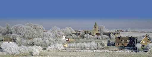 Village Winter Wall Decal