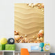 Sea Shells with Sand Wall Decal