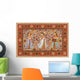 Indian Miniature Painting Jaipur Wall Decal