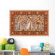 Indian Miniature Painting Jaipur Wall Decal
