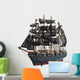 Pirate Boat Wall Decal