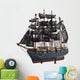 Pirate Boat Wall Decal